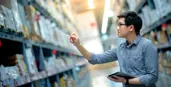 warehouse supervisors reviews inventory (image from http://www.istockphoto.com)